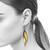 Contemporary Jewelry, Feather Earrings from Judith Neugebauer | Oxidized Silver