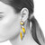 Contemporary Jewelry, Golden Wings Earrings from Judith Neugebauer | Sterling Silver and 23 Karat Gold Leaf | Freshwater Pearls Contemporary Jewelry, Golden Wings Earrings from Judith Neugebauer | Sterling Silver and 23 Karat Gold Leaf | Freshwater Pearls