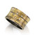 Fine Art Jewelry, Jacob Keleher's Black & Gold Cigar Band | Oxidized Sterling Silver with 18 Karat Gold Inlay | Diamonds Fine Art Jewelry, Jacob Keleher's Black & Gold Cigar Band | Oxidized Sterling Silver with 18 Karat Gold Inlay | Diamonds