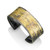 Fine Art Jewelry, Jacob Keleher's Black & Gold 1.0 Inch Cuff | Oxidized Sterling Silver with 18 Karat Yellow Gold inlay | VS1 Diamonds Fine Art Jewelry, Jacob Keleher's Black & Gold 1.0 Inch Cuff | Oxidized Sterling Silver with 18 Karat Yellow Gold inlay | VS1 Diamonds