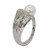 Unique Contemporary Jewelry from Aleksandra Vali | Sterling Silver and White Akoya Pearl Unique Contemporary Jewelry from Aleksandra Vali | Sterling Silver and White Akoya Pearl