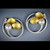 Bud Earrings | Gold and Sterling Silver, Pearls | Handmade Contemporary Jewelry by Judith Neugebauer Bud Earrings | Gold and Sterling Silver, Pearls | Handmade Contemporary Jewelry by Judith Neugebauer