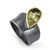 Fine art Jewelry from Liaung-Chung Yen | Oxidized Sterling Silver and 22 Karat Yellow Gold | Beryl | Beryl Ring Fine art Jewelry from Liaung-Chung Yen | Oxidized Sterling Silver and 22 Karat Yellow Gold | Beryl | Beryl Ring