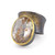 Fine Art Jewelry from Liaung-Chung Yen | Oxidized Sterling Silver and 22 Karat Yellow Gold | Marcasite Quartz | Marcasite Ring Fine Art Jewelry from Liaung-Chung Yen | Oxidized Sterling Silver and 22 Karat Yellow Gold | Marcasite Quartz | Marcasite Ring