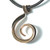 Bronze Spiral Pendant | Bronze | Handmade Contemporary Jewelry by Nancy Linkin 
