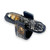 Hoshi Ring | Rutilated Quartz, Steel, Gold | Handmade Art Jewelry by Bette Barnett