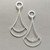 Swing Earrings, Contemporary Jewelry by Cheryl Eve Acosta Swing Earrings, Contemporary Jewelry by Cheryl Eve Acosta