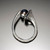 Flirt Ring, Modern Jewelry by Aleksandra  Vali | Stelring Silver and Black Freshwater Pearl