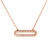 Pallina Diamond Necklace, Rose Gold by Anit Dodhia Pallina Diamond Necklace, Rose Gold by Anit Dodhia
