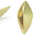 Susan Crow’s Flora Leaf Fairmined Gold Post Earrings cropped | 18 Karat Fairmined Yellow Gold Susan Crow’s Flora Leaf Fairmined Gold Post Earrings cropped | 18 Karat Fairmined Yellow Gold