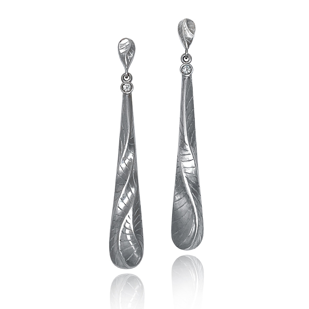 Simply Silver Sterling Silver 925 Cubic Zirconia Wrapped In Love Drop  Earrings - Jewellery from Jon Richard UK