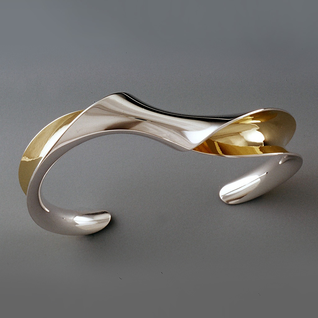 Art Jewelry from Nancy Linkin's Studio | Twisted Cuff