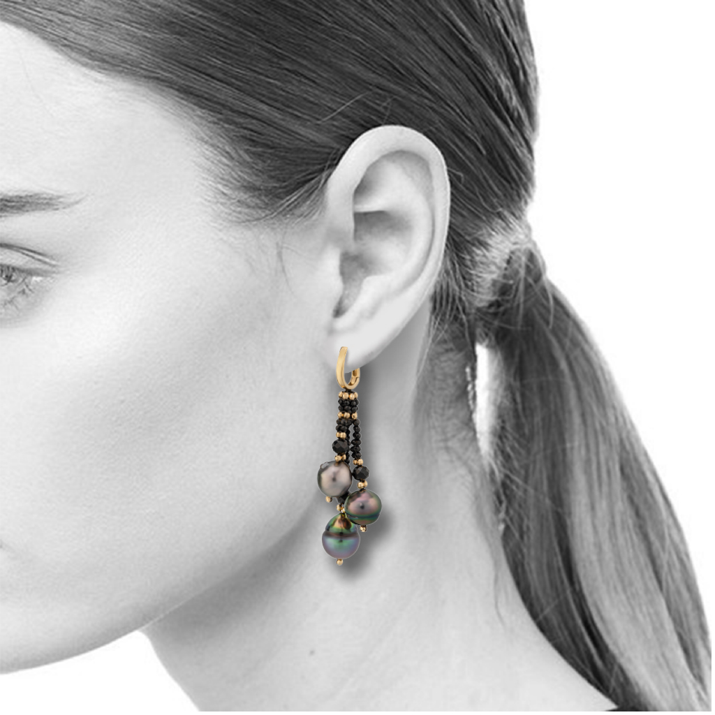 [TATIANA] チョンヘビン着用☆Milky Way Antique Pearl Earring Tatiana Pearl Earrings | Over The Moon
