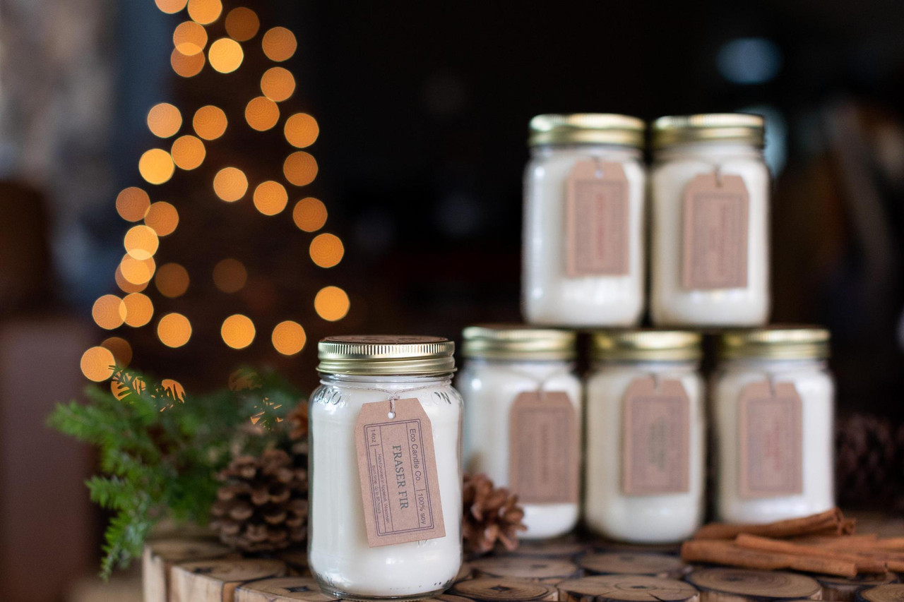 Fraser Fir Scented Candle-Fill any room with a, crisp holiday scent. –  Cooper's Candle Co