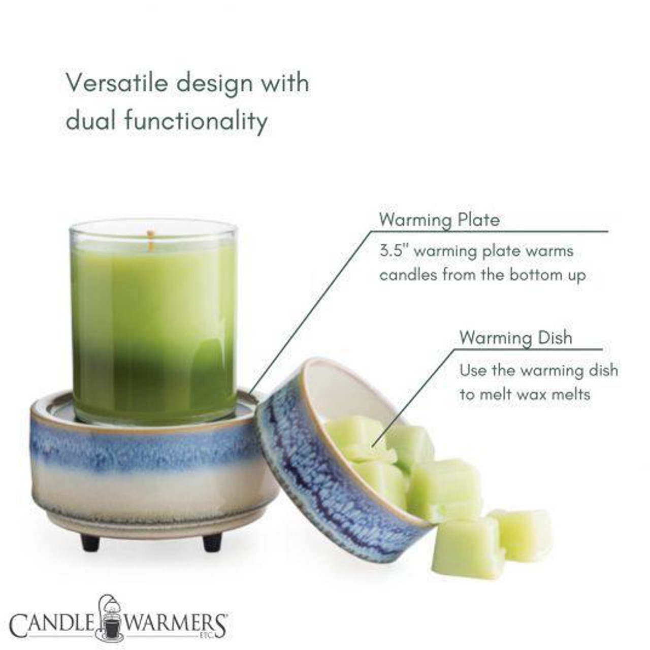 Midas 2-In-1 Candle and Fragrance Warmer For Candles And Wax Melts from  Candle Warmers Etc. 