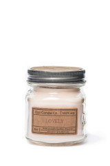 8oz soy eco candle in retro mason jar LOVELY