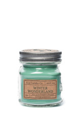 8oz soy eco candle in retro mason jar WINTER WONDERLAND