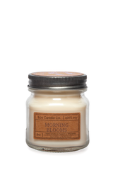 8oz mason soy eco candle MORNING BLOOMS