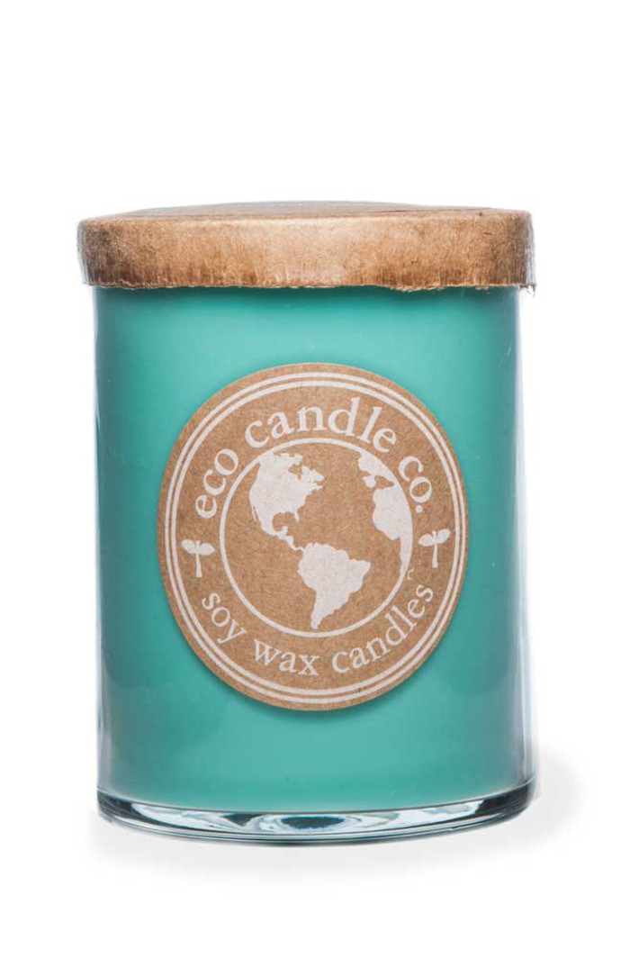 8oz mason OCEAN WAVES soy candle Eco Candle Co.