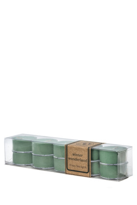 soy tea light 10pk WINTER WONDERLAND