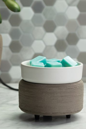 wax warmer 2-in-1 GRAY TEXTURE