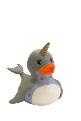 large rubber duck NARWHAL