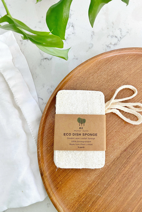 dishwashing ECO LOOFAH SPONGE 3pk