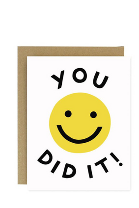 worthwhile card YOU DID IT