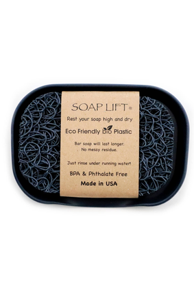 soap lift dish GRAY
