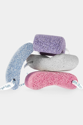 curved pumice stone BLUE