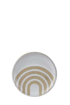candle tray CERAMIC RAINBOW