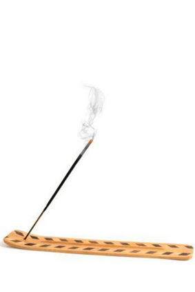 incense burner WOOD BOAT DIAMOND