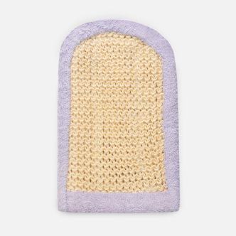 sisal polishing mitt PURPLE