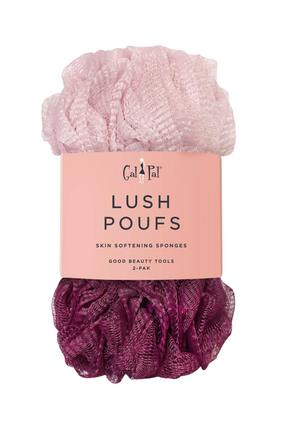 net jumbo sponge set MAUVE/RASPBERRY