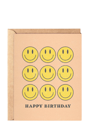 daydream card SMILEY BIRTHDAY