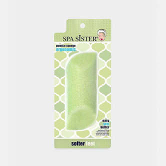 pumice sponge ergonomic GREEN