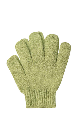 shower gloves SAGE GREEN