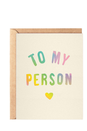 daydream card TO MY PERSON