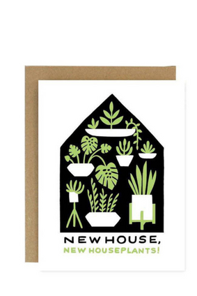 worthwhile card HOUSEPLANTS