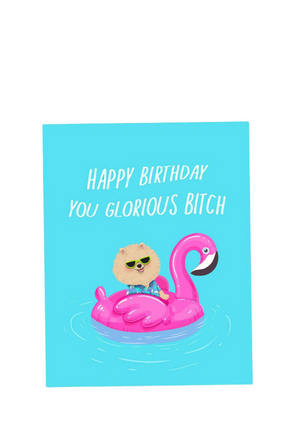 top hat card GLORIOUS
