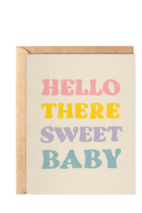 daydream card HELLO SWEET BABY