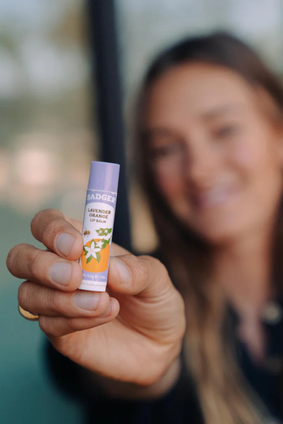 badger lip balm LAVENDER ORANGE .15oz