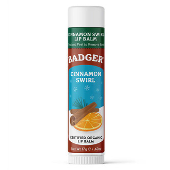 badger lip balm CINNAMON SWIRL .6oz badger lip balm CINNAMON SWIRL .6oz