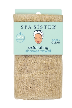 exfoliating towel BEIGE