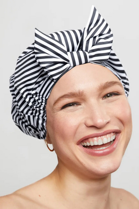 luxury shower cap STRIPES