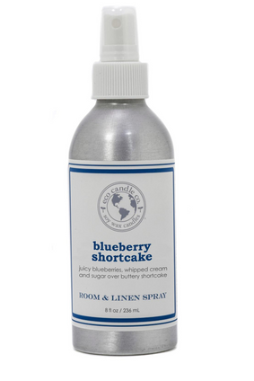 room & linen spray BLUEBERRY SHORTCAKE