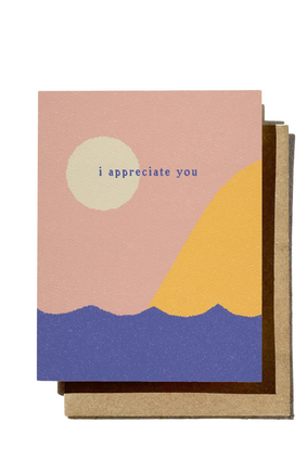 daydream card I APPRECIATE YOU