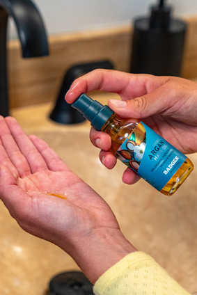badger hair ARGAN OIL