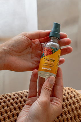 badger hair CASTOR OIL