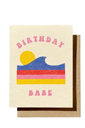 daydream card BIRTHDAY BABE